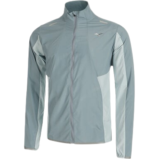 Mizuno Tech Light Running Jacket Men - Petrol, Size XXL - petrol
