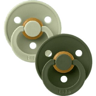 BIBS Colour 2-pak Sage/Hunter Green Size 3 2 stk