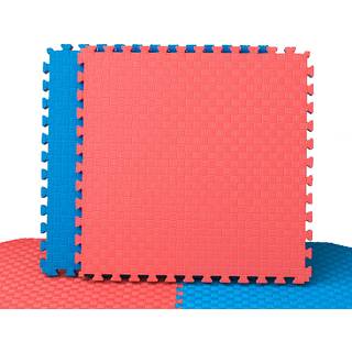 Odin Floor Guards Fitnessgulv 1000x1000x25 mm Rød/Blå