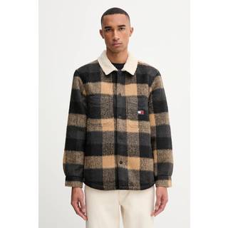 TJM CHECK TEDDY OVERSHIRT EXT
