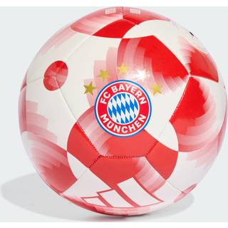 FC Bayern München hjemmeklubbold - White / Red / Gold Metallic - 5