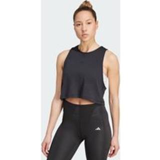 Yoga Essentials Cropped tanktop - Black - XS
