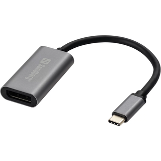 Sandberg USB-C Dock HDMI+3xUSB+PD 100W, Alu