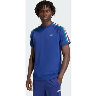 3-STRIPES T-SHIRT - Victory Blue / Bold Green / White