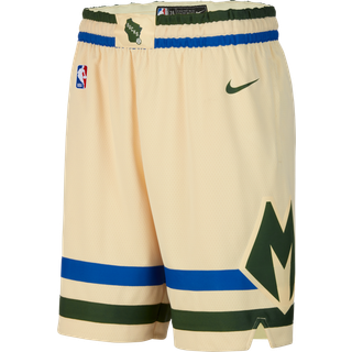 Milwaukee Bucks City Edition Nike Dri-FIT NBA Swingman-shorts til mænd - brun - XXL