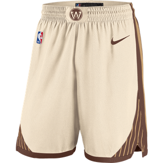 Golden State Warriors City Edition-Nike Dri-FIT NBA-Swingman-shorts til mænd - brun - 3XL