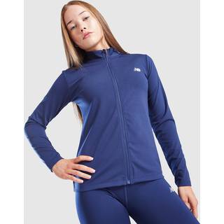 New Balance Girls' Fitness Full Zip Top Junior, Blå - 14-15Y
