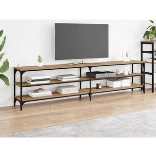 TV-skab Artisan Egetræ 200 x 30 x 50 cm Ingeniørt træ og jern