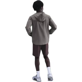 Nike Training Hooded Fitness Jacket Brown