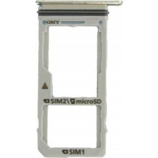 Gylden Samsung Galaxy Note 8 simkortholder med en microSD-holder