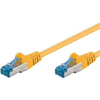 Cat 6a S/FTP LSZH Netværkskabel - Gul - 2 m