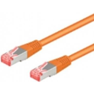 CAT 6a S/FTP netværkskabel Orange | 2 meter | PRIS-MATCH
