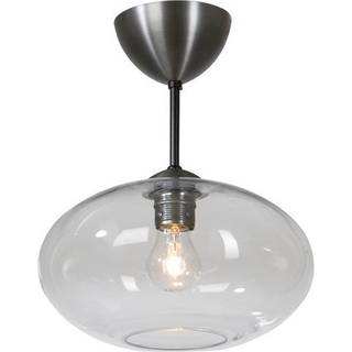 Bullo Plafond Ø27 - Oxidgrå/Klarglas - Belid