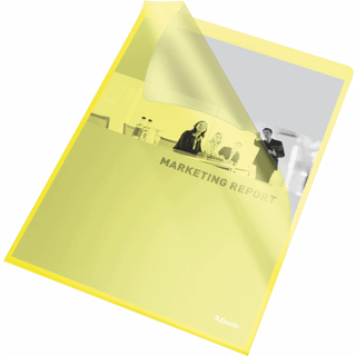 ESSELTE Omslag standard 105my A4 med præg pos/10 54820