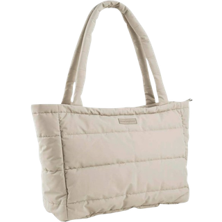 Done By Deer Quiltet pusle tote bag - Sand