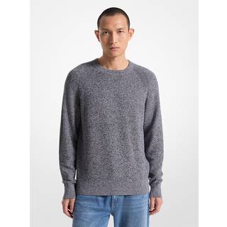 MK Cotton Crewneck Jumper - Grey - Michael Kors - L