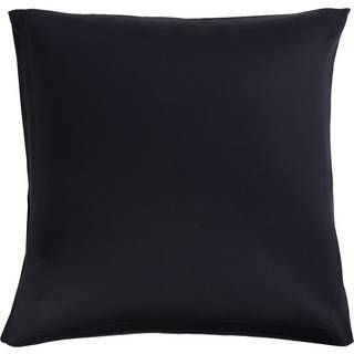 Bambus pudebetræk - 60x63cm - 100% Naturligt bambus - Nature By Borg - Sort satinvævet pudebetræk