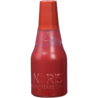 Noris 110 stempelfarve 25ml til gummi rød