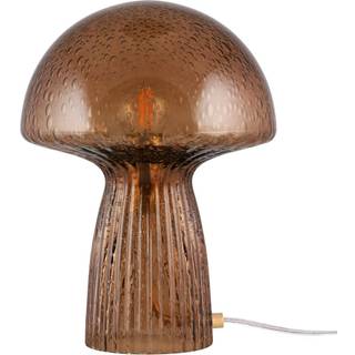 Globen Lighting Fungo 22 bordlampe, brun, Ø22 cm