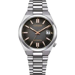 Citizen NJ0200-50E Armbanduhr Automatik Tsuyosa Time Slip Anthrazit