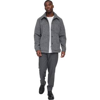 Mazine Vegan Wool Jacket Fritidsjakke Herrer størrelse XL farve grå