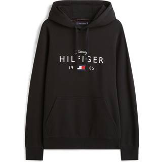 Tommy Hilfiger Brand Love Hoodie Black