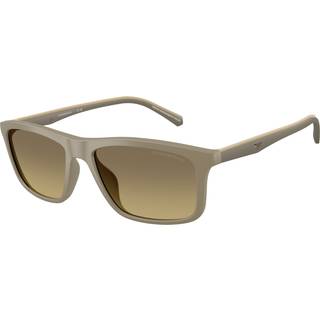 Emporio Armani Mand EA4257U 5437G9 Solbriller Injiceret Brun Brun Pillow Normal Skygge