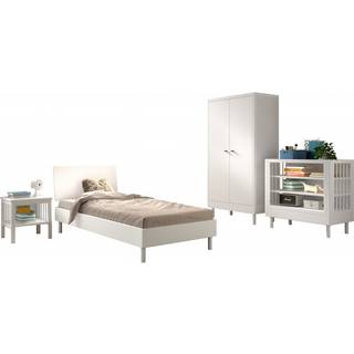 Børneværelses sæt i bøg – Forrest Beech (90 × 200 cm), hvid