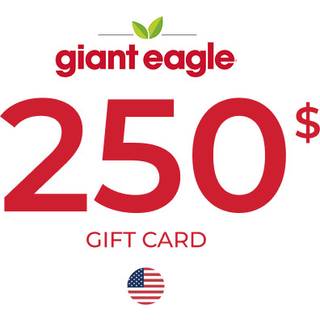 Giant Eagle Gift Card 250 USD Key - UNITED STATES