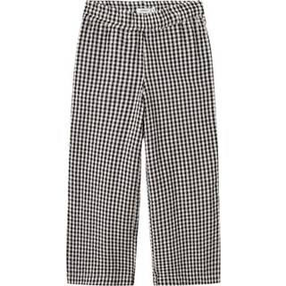 NAME IT Wide Pants Kamille Black Bright White
