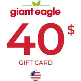 Giant Eagle Gift Card 40 USD Key - UNITED STATES