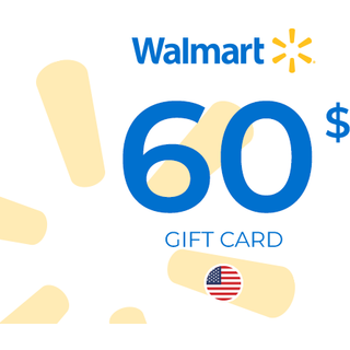 Walmart Gift Card 60 USD Key - UNITED STATES