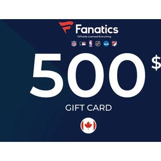 Fanatics Gift Card 500 CAD Key - CANADA