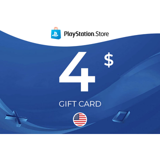 PlayStation Gift Card 4 USD - UNITED STATES