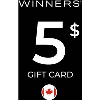 Winners Gift Card 5 CAD Key - CANADA