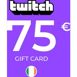 Twitch Gift Card 75 EUR Key - IRELAND