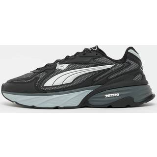 PUMA Fade Sneakers Unisex, Shoes, Black/Cool Dark Gray/Silver, 42.5