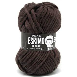 DROPS Snow Uni Colour 03 Mørkebrun (Uni Colour) Indhold: 100% Uld Garngruppe: E (9 - 11 masker)/ 14 ply / super bulky Vægt/længde: 50 gram = ca. 50 meter Anbefalede pinde: 9 mm Strikkefasthed: 10 x 10 cm = 10 m x 14 p Vask: Håndvask, max 30°C / Tørres fladt / Kan filtes.