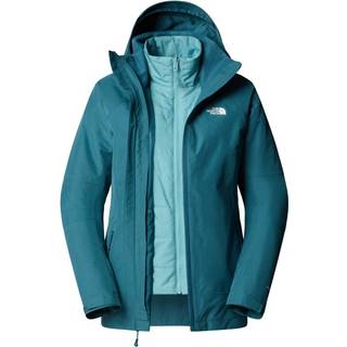 The North Face Women's Inlux Triclimate 3 i 1-jakke Damer størrelse XXL farve blå/turkis