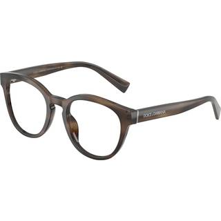 Dolce & Gabbana Mand DG3421 3200 Optiske stel Acetat Brun Transparent Pantos Normal