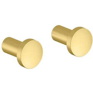 Damixa Zen Håndklædekrog, 2 stk, Børstet messing