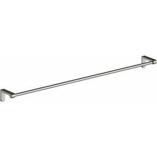 Damixa Zen Enkelt håndklædestang, Børstet grafitgrå