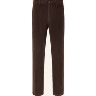 BOGGI MILANO Herren Hose braun Slim Fit