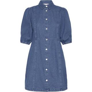 B.YOUNG dame kjole BYKAPUCA - Mid Blue Denim - 38