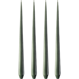 Ester & Erik Antiklys Mat 32 Cm 4-pak - Lys Paraffin Green Soil - 0304-70-0