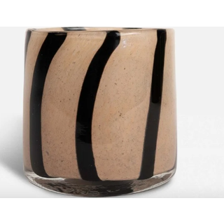 Byon Calore fyrfadsstage extra small, sort/beige