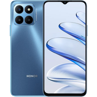 Honor 70 Lite - 5G smartphone - dual-SIM - RAM 4 GB / Intern hukommelse 128 GB - Oceanblå