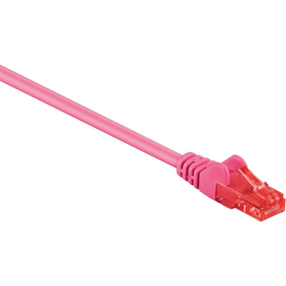 CAT 6 U-UTP netværkskabel Pink | 10 meter | PRIS-MATCH