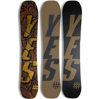 YES All-In 2026 Snowboard - 148 - white