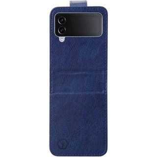 EIDERWOOD Samsung Galaxy Z Flip4 (5G) Kunstlæder Mobil Cover - Blå